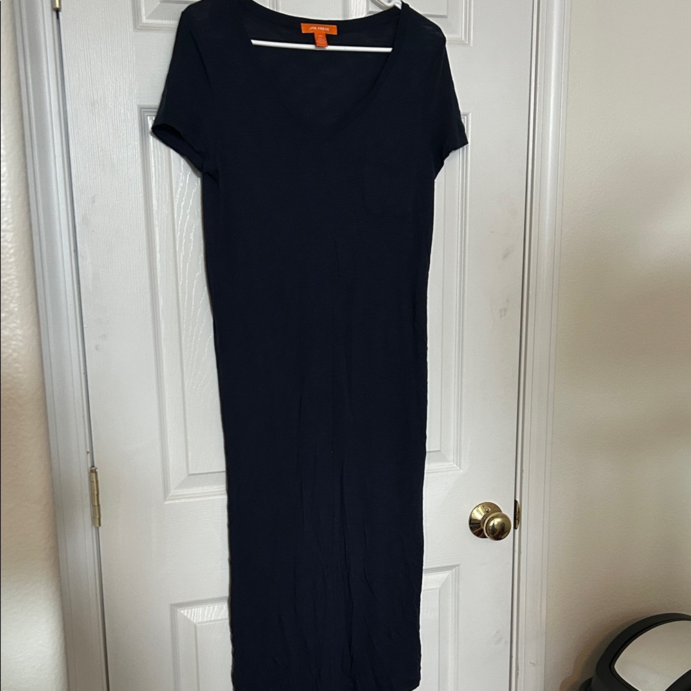 Joe Fresh Dark Blue Midi T-shirt Dress